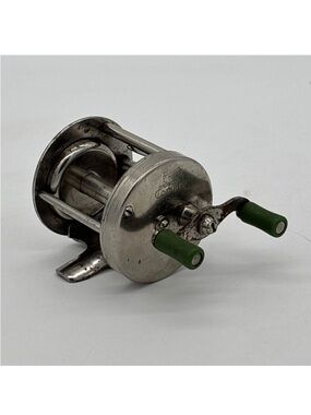 Bronson Comet 2400R Metal Fishing Rod Casting Reel 1930s Tested